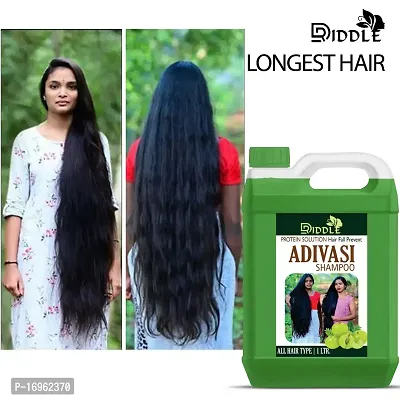 Adivasi driddle Herbal shampoo for Dandruff Control, Hair Regrowth  Hair Fall Control shampoo 1Ltr