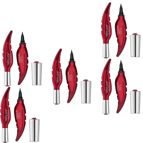 Ad Red Eyeliner Sketch Quick Drying Eye Liner Long Pack Of 5