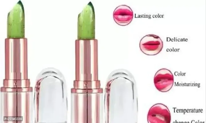 Emperature Mood Lipstick Moisturizer Jelly Flower Lipstick-thumb0