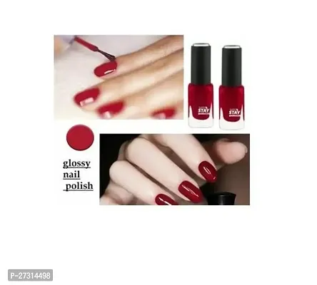 Sheny Super Stay Matte Finish Premium Nail Polish Maroon Color