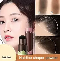 PROFESSIONAL Black ColourHairline Shadow Powder Stick Hair Powder Eyebrow Powder-thumb1