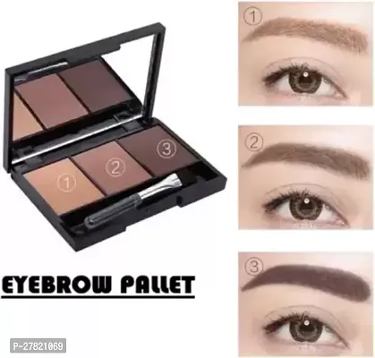 BEST BEAUTY PRODUCT MULTICOLOR 3 IN 1 EYEBROW PALETTE PACK OF 1-thumb0