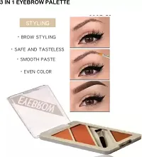 BEST AND PERFACT BEAUTY PRODUCT 3 IN 1 EYEBROW PALETTE-thumb1