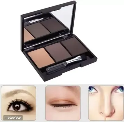 SMUDGEPROOF 3 IN 1EYEBROW PALLETE FOR GIRLS AND WOMANS