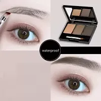 SMUDGEPROOF 3 IN 1EYEBROW PALLETE FOR GIRLS AND WOMANS-thumb2