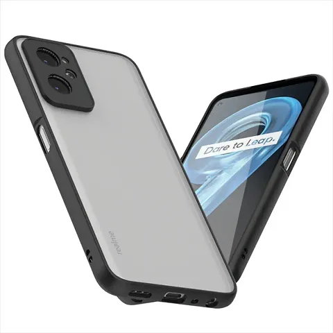 Back Cover for OPPO K10 Black Grip Case Silicon Pack of 1