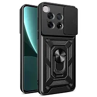 KrKis Case for Oneplus 12 5G Case with Rotatable Kickstand Phone Grip,TPU Magnetic Phone Case with Sliding Camera Cover Anti-Scratch Phone Case for Oneplus 12 5G-Black-thumb1