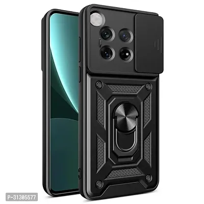 KrKis Case for Oneplus 12 5G Case with Rotatable Kickstand Phone Grip,TPU Magnetic Phone Case with Sliding Camera Cover Anti-Scratch Phone Case for Oneplus 12 5G-Black-thumb2