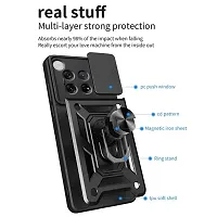 KrKis Case for Oneplus 12 5G Case with Rotatable Kickstand Phone Grip,TPU Magnetic Phone Case with Sliding Camera Cover Anti-Scratch Phone Case for Oneplus 12 5G-Black-thumb4