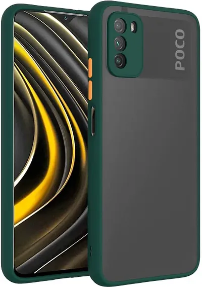 OO LALA JI Cover for Poco M3 Soft Smoke CASE - Green