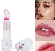 2 Magic Jelly Flower Lipstick Temperature Changing Lipstick (Pink 10 ml)-thumb4