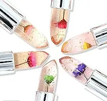 2 Magic Jelly Flower Lipstick Temperature Changing Lipstick (Pink 10 ml)-thumb1