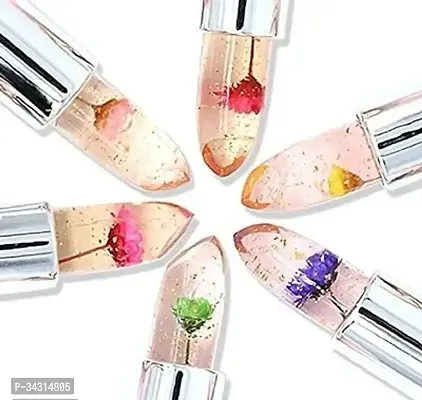 2 Magic Jelly Flower Lipstick Temperature Changing Lipstick (Pink 10 ml)-thumb2