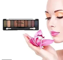 Glam21 10 Color Eyeshadow Palette Highly Pigmented (Shade-05)-thumb3