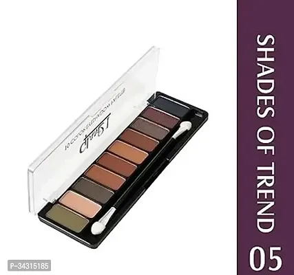 Glam21 10 Color Eyeshadow Palette Highly Pigmented (Shade-05)-thumb3