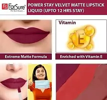 Liquid Matte Lipstick Waterproof - Power Stay Lipstick Combo of 3-thumb2