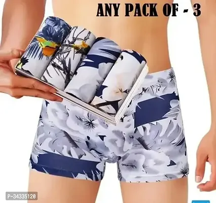 Men Underwear Printed Underwear (Pack Of 3)-thumb0