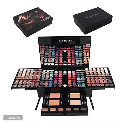 190 Colors Professional Makeup Kit Pallet, Eyeshadow/Facial Blusher/Eyebrow Powder/Eyeliner Pencil/Mirror-thumb2