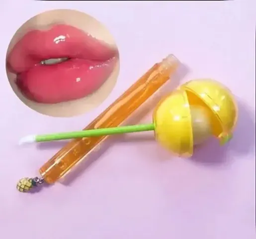 2 IN 1 Lip Balm And Lip Gloss Lollipop