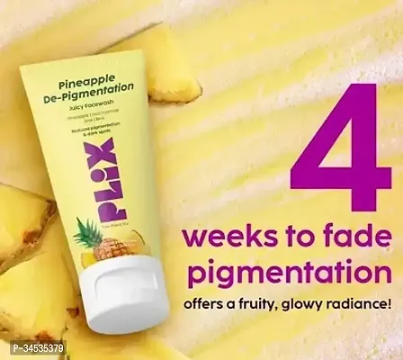 Plix 5% Pineapple Foaming Facewash for Depigmentation Even Toned Complexion Face Wash (100 Ml)-thumb3