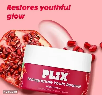 Plix Pomegranate youth renewal Night Cream 50g