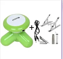 Mini Vibration Full Body Massager with Laptop Stand, Combo-thumb1