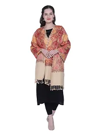 Kashmiri queen Wool Embroidered Women Shawl  (Multicolor) 419 Ratings  1 Reviews-thumb3