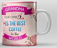 ldquo;I LOVE GRANDMArdquo; | Gift for Grandma| Best Gift For Your Grandma, Dadi | Gift for Dadi, Ceramic Coffee (325 ml) Ceramic Coffee 1 Mug-thumb2