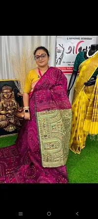 Beautiful Silk Saree With Blouse Piece For Women