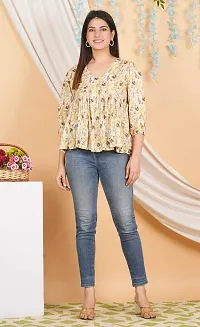 Stylish Cotton Blend Top for Women-thumb1