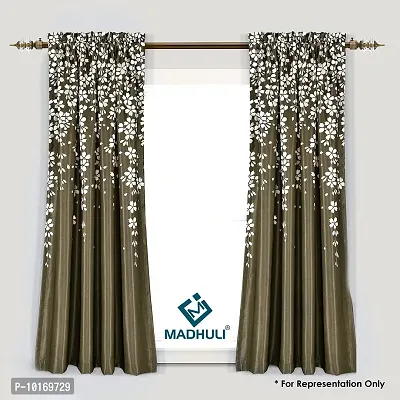 Madhuli Diamond Curtain Finial, Antique Finish Curtain Bracket, Curtain Accessories, Curtain Finial for Door/Window Fittings, Home D?cor Curtain Finial with Support 3 Pair-thumb5