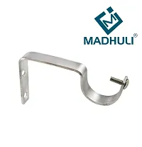 Madhuli Stainless Steel Curtain Finial with Brackets - Pack of 8-thumb3