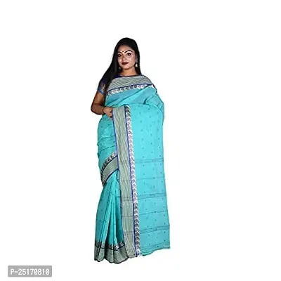 Sourav Biswas Pure Cotton Tant Kolka Saree Without Blouse Piece_TK_7