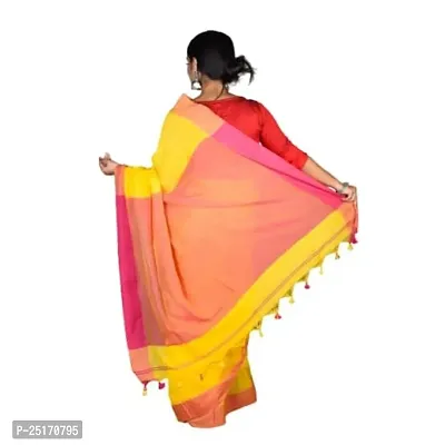 Sourav Biswas Pure Cotton Par Than Saree With Blouse Piece_SPT_64-thumb3