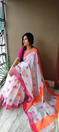 Latest Attractive Khadi Sarees with Blouse Piece