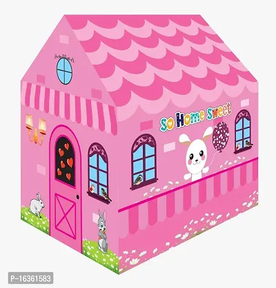So Sweet House Kids Play theme tent house for Girls and Boys Toy Home (pink)-thumb0