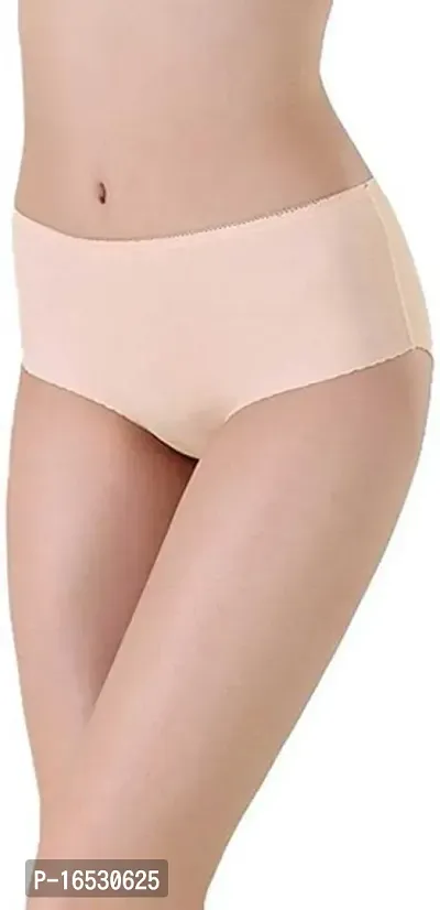 Undergirl-Womens Cotton Hipsters Seamless Ice Silk Panty-thumb3