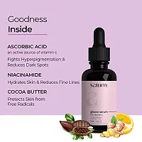 5% Vitamin C Face Serum with Niacinamide | Serum for Face Glowing and Brightening | with Pure Ethyl Ascorbic Acid for Hyperpigmentation  Dull Skin | Vitamin C Serum for Face | Fragrance-Free | 30 ml-thumb3
