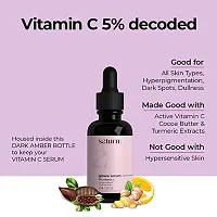 5% Vitamin C Face Serum with Niacinamide | Serum for Face Glowing and Brightening | with Pure Ethyl Ascorbic Acid for Hyperpigmentation  Dull Skin | Vitamin C Serum for Face | Fragrance-Free | 30 ml-thumb1