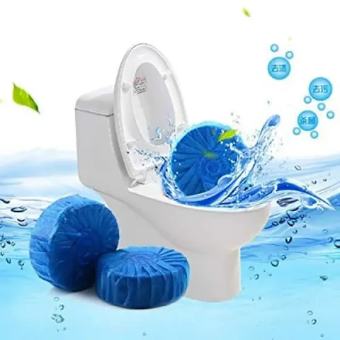 5 Pieces Toilet Cleaner-Toilet Cleaner Ball Powerful Automatic Flush Toilet Bowl Deodorizer For Bathroom