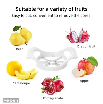 Apple Cutter/Slicer with 8 Blades (Multicolour)-thumb3