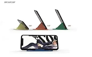 I KHODAL ENTERPRISE Three-Sided Triangle Desktop Stand Mobile Phone Pyramid Shape Holder Desktop Stand (Pack of 3)-thumb1