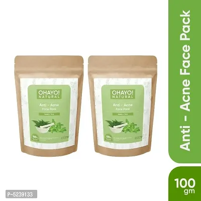 Anti Acne Face Pack (100 Grams Each)- Pack of 2