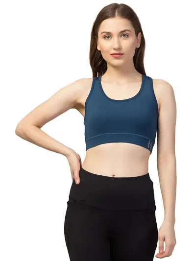 Womens Solid Sports Bra