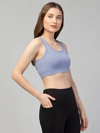 Womens Solid Sports Bra-thumb4