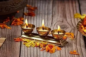 Premium Quality Cow Ghee Handmade Diya Wicks Jyot Batti for Pooja Aarti and Special Occasions Pack of 50 Pcs gdb-05-thumb2