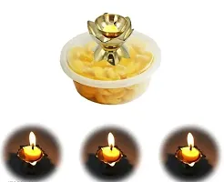 Premium Quality Cow Ghee Handmade Diya Wicks Jyot Batti for Pooja Aarti and Special Occasions Pack of 50 Pcs gdb-05-thumb3