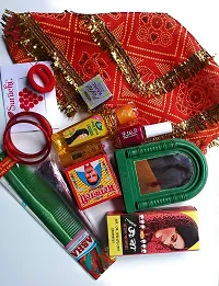 DOLLIT Anika Herbal MATA Ka Shringaar Deviji Shringar Puja Kit Small Box with Essentials (Multicolor) - Set of 13-thumb1