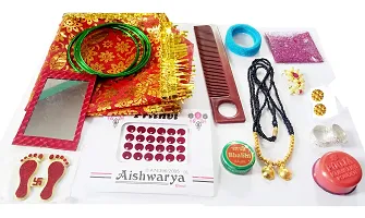 DOLLIT Anika Herbal MATA Ka Shringaar Deviji Shringar Puja Kit Small Box with Essentials (Multicolor) - Set of 13-thumb3