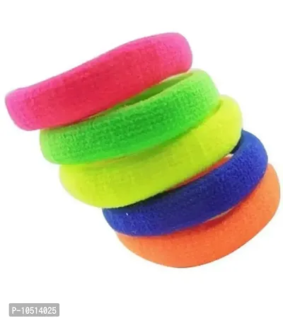 Rock rubber bands for baby girls hair admirable set of 30 pieces multicolor band-thumb2